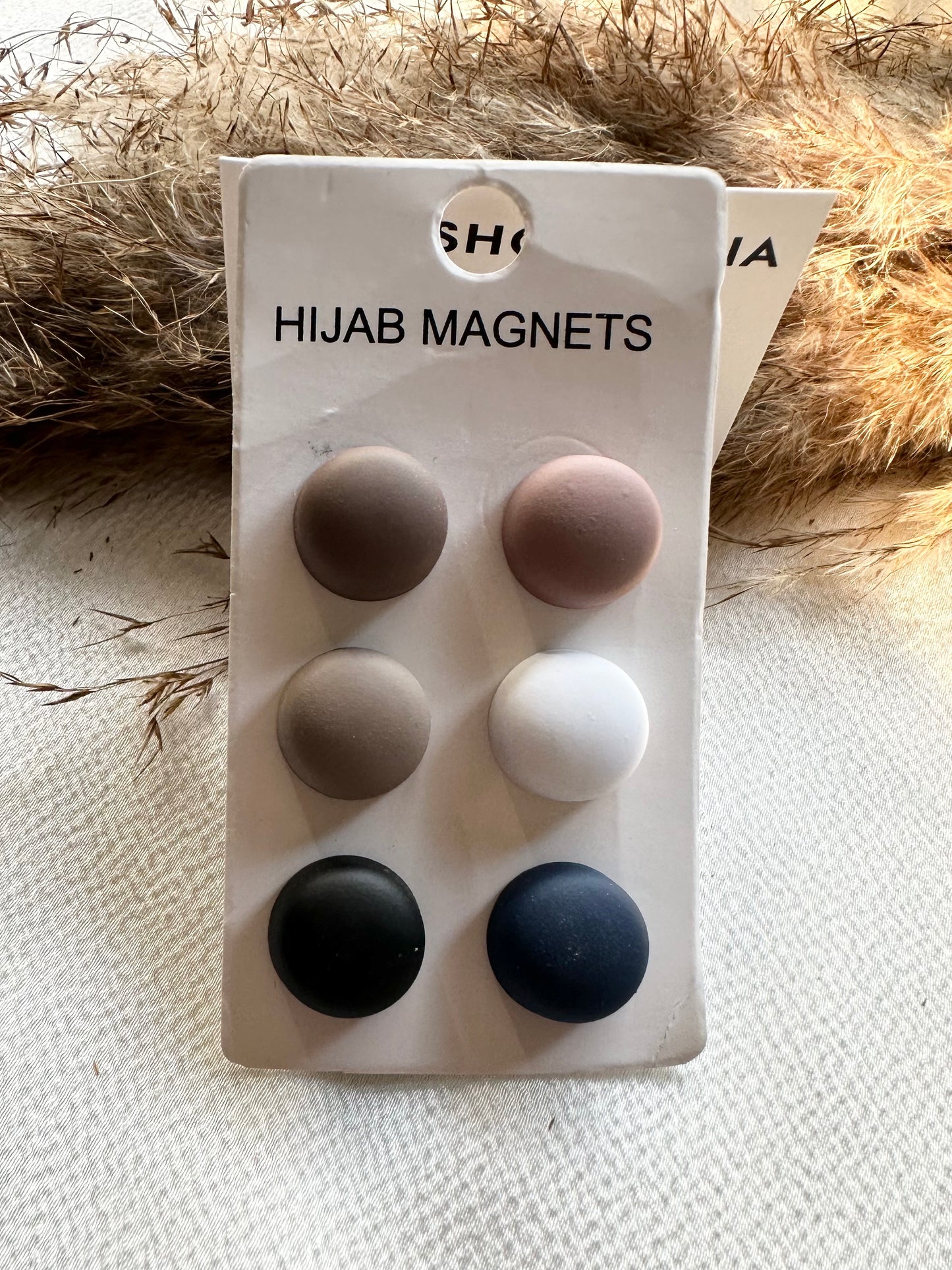 Round Matt Hijab Magnetic Pin