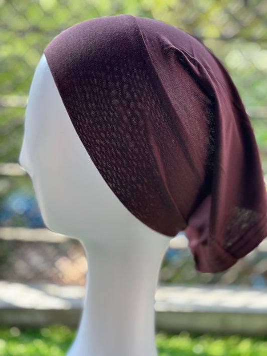 Deep Burgundy Tube Cap