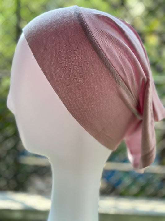 Nude Pink Tube Cap