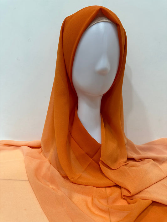 OCH 002 Ombre Chiffon Hijab