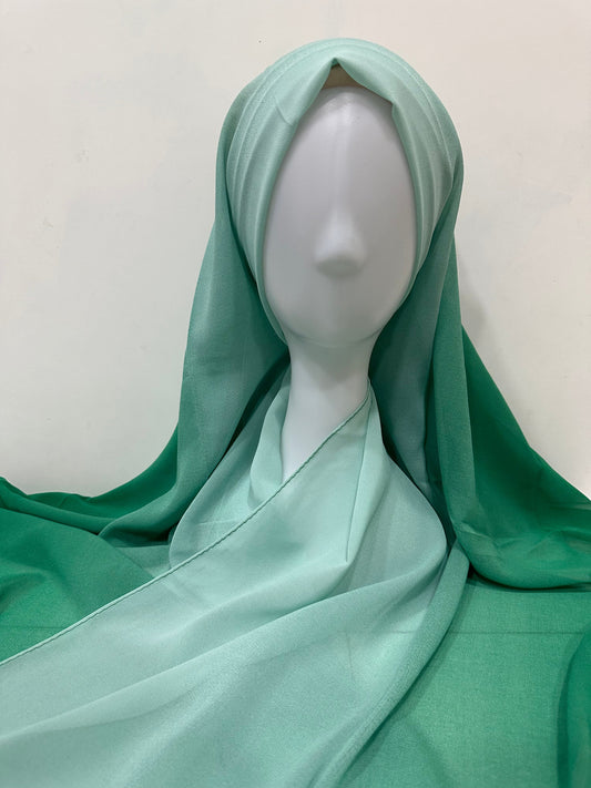 OCH 003 Ombre Chiffon Hijab