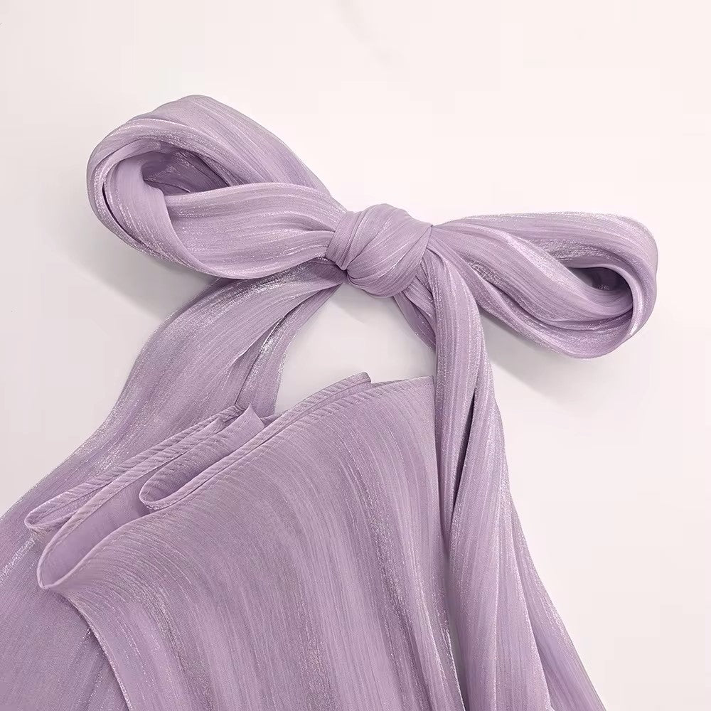 Lilac Organza Hijab