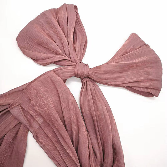 Rose Pink Organza Hijab